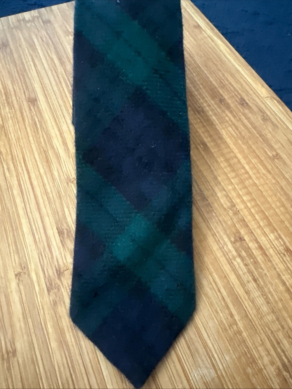 Vintage Polo Ralph Lauren Cashmere Tie NEW Made USA Italian Fabric Plaid